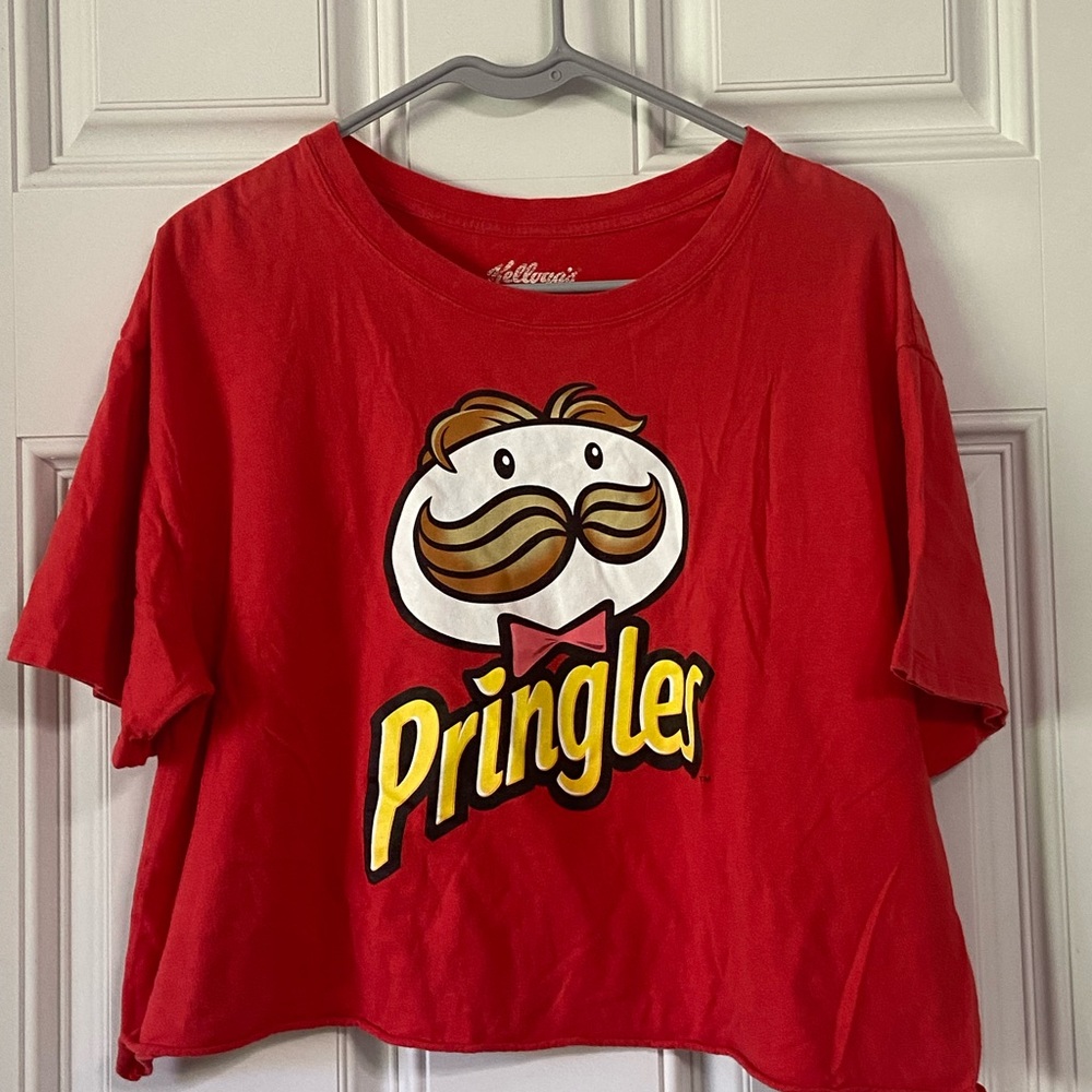3- Red PRINGLES T-Shirt